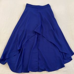 ark & co. Electric Blue High-Low Skirt